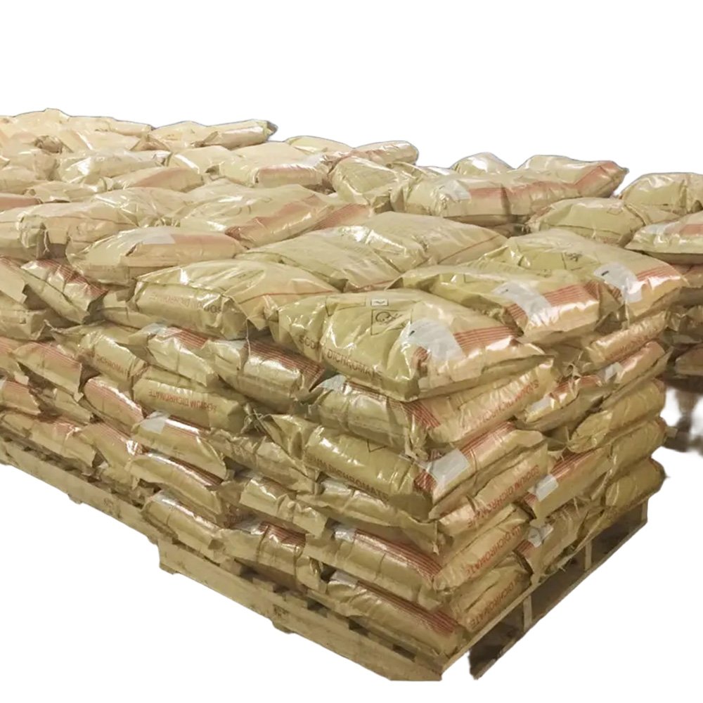 Sodium dichromate bag pack in pallets