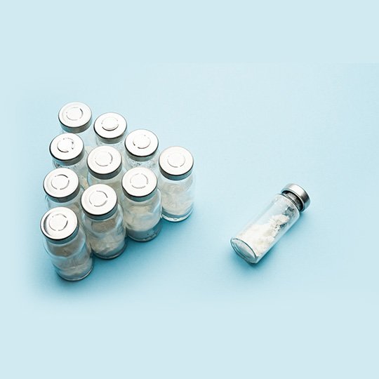 somatostatin White lyophilized powder vial pack