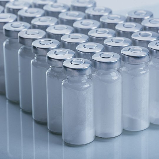 Glucagon White lyophilized powder vial pack