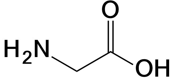 Glycine structure Gly G